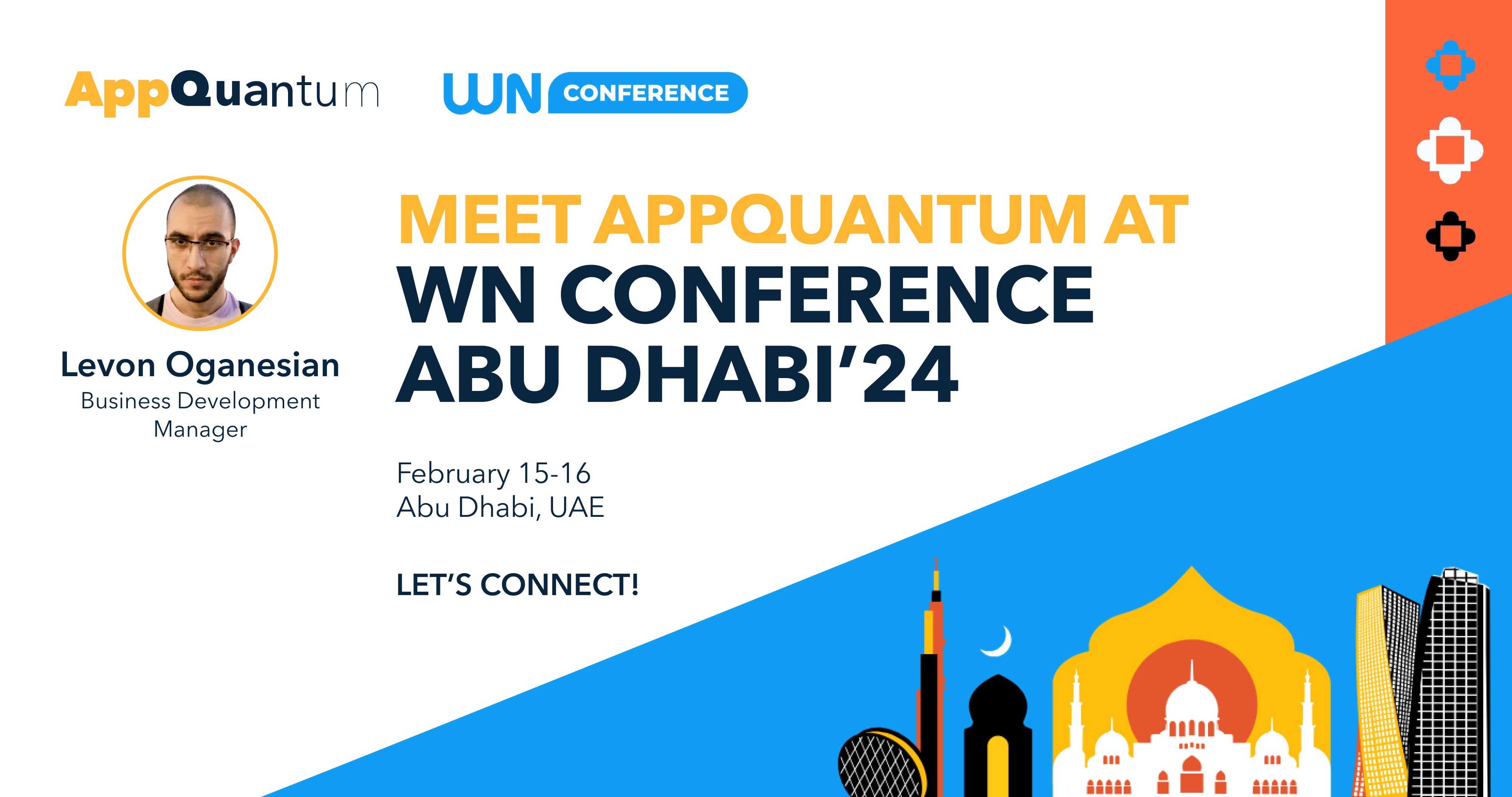 Meet AppQuantum at WN Conference Abu Dhabi’24!